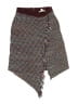 Allison Collection Houndstooth Burgundy Skort Size 2 - photo 1