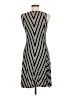 Max Studio Chevron-herringbone Black Casual Dress Size M - photo 2