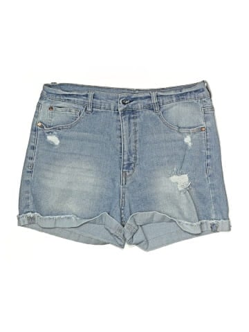 Wallflower Denim Shorts (view 1)