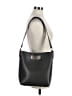 By Anthropologie 100% Polyurethane Solid Black Green Shoulder Bag One size - photo 2