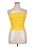 Deb Shops Yellow Sleeveless Top Size L - photo 1