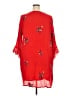 Kindred 100% Polyester Red Casual Dress Size 3X - photo 2