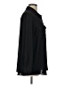 Investments 100% Polyester Solid Black Long Sleeve Blouse Size L - photo 4