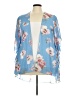 Emory Park 100% Polyester Blue Kimono Size 2X - photo 1
