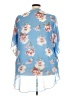 Emory Park 100% Polyester Blue Kimono Size 2X - photo 2