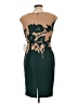 Connected Apparel Graphic Green Cocktail Dress Size 10 (petite) - photo 2