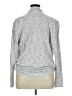 Mesh + Lace Silver Gray Pullover Sweater Size XL - photo 2