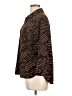 Investments 100% Polyester Tweed Brown 3/4 Sleeve Blouse Size L (petite) - photo 5