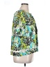 Westbound 100% Rayon Green Short Sleeve Blouse Size XL - photo 4