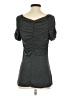 Max Studio Gray Short Sleeve Top Size S - photo 2