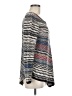 Nic + Zoe Stripes Gray Pullover Sweater Size M - photo 4