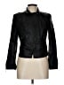 White House Black Market Solid Black Jacket Size 10 - photo 1