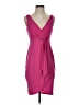 Assorted Brands Solid Pink Cocktail Dress Size EU 36 / US 6 - photo 1