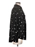 Bar III 100% Polyester Stars Black Long Sleeve Blouse Size M - photo 4