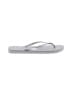 IPanema Silver Gray Flip Flops Size 10 - photo 1