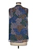 Daniel Rainn 100% Polyester Blue Sleeveless Blouse Size M - photo 2
