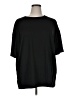 Shein Solid Black 3/4 Sleeve T-Shirt Size XL - photo 1