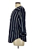 Torrid Stripes Blue 3/4 Sleeve Blouse Size Lg Plus (0) - photo 5