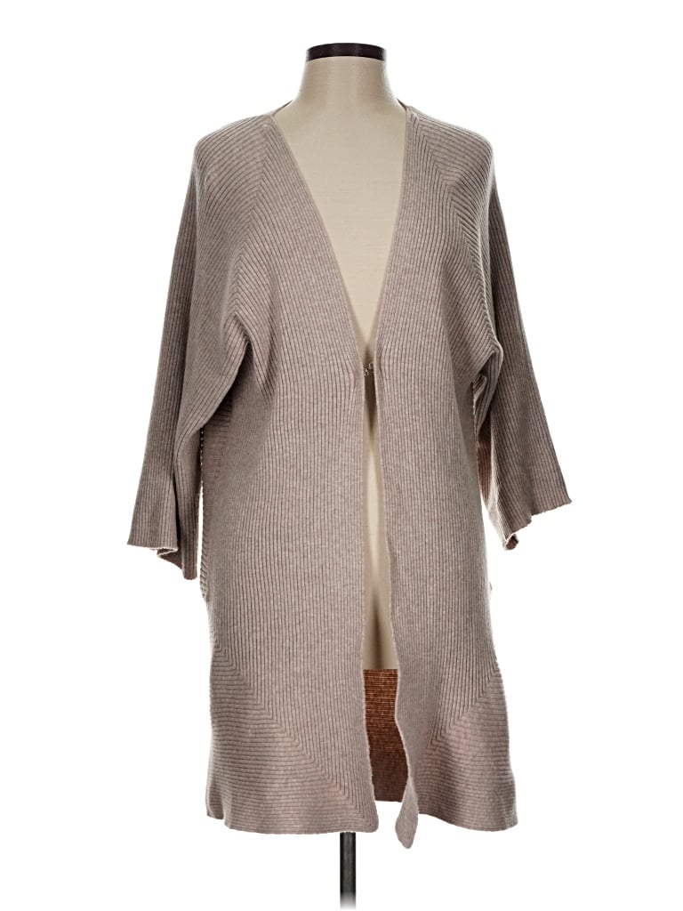 Pre-owned Venario Cardigan Sweater In Tan