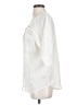 The Limited Ivory 3/4 Sleeve Button-Down Shirt Size S - photo 5