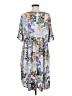 Unbranded Print Blue Casual Dress Size M (estimated) - photo 2