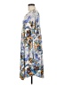 Unbranded Print Blue Casual Dress Size M (estimated) - photo 5