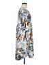 Unbranded Print Blue Casual Dress Size M (estimated) - photo 4