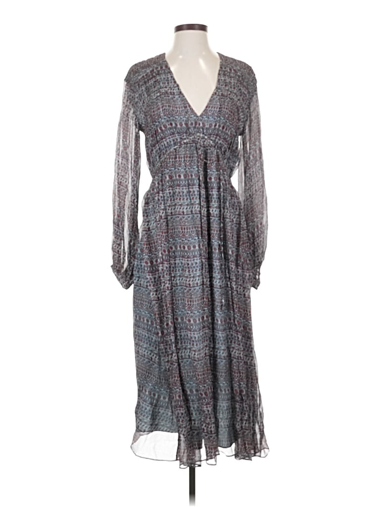 Pre-owned Joie Casual Dress In Gray