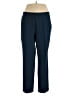 Draper's & Damon's Solid Blue Dress Pants Size XL - photo 1