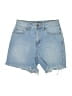 BDG Solid Blue Denim Shorts Size 26 waist - photo 1