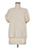 Shein 100% Polyester Ivory Short Sleeve Top Size 6 - photo 1