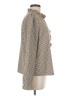 Shein Houndstooth Brown Long Sleeve Blouse Size M - photo 4