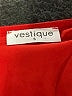 Vestique 100% Cotton Solid Red Skort Size S - photo 3