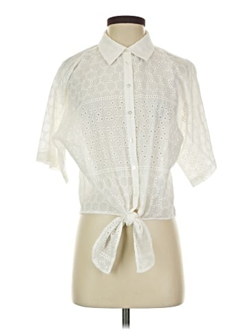 Laundry by Shelli Segal Short Sleeve Blouse (view 1)