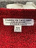 Carolyn Taylor Stripes Burgundy Pullover Sweater Size M - photo 7