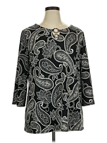 Tacera 3/4 Sleeve Blouse (view 1)