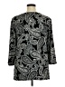 Tacera Paisley Black 3/4 Sleeve Blouse Size XL - photo 2