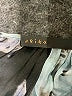 Akiko 100% Silk Gray 3/4 Sleeve Silk Top Size L - photo 7