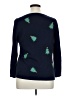 Talbots Print Blue Pullover Sweater Size 1X - photo 2