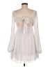 Shein White Cocktail Dress Size M - photo 2