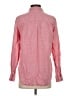 L.L.Bean 100% Linen Tweed Pink Long Sleeve Button-Down Shirt Size S - photo 2