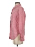L.L.Bean 100% Linen Tweed Pink Long Sleeve Button-Down Shirt Size S - photo 5