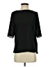 Banana Republic Monogram 100% Polyester Black 3/4 Sleeve Top Size S - photo 1