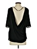 Banana Republic Monogram 100% Polyester Black 3/4 Sleeve Top Size S - photo 2