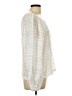 Ann Taylor Ivory Long Sleeve Blouse Size L - photo 4