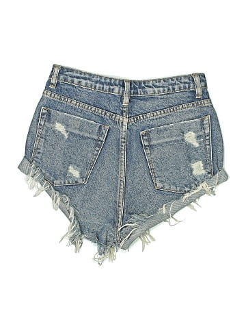 Signature 8 Denim Shorts (view 2)