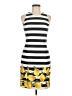 Milly Graphic Yellow Casual Dress Size 6 - photo 1