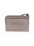 Coach 100% Leather Gray Leather Wristlet One size - photo 2
