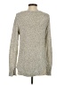 Ann Taylor LOFT Metallic Marled Silver Pullover Sweater Size S - photo 2