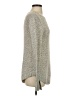 Ann Taylor LOFT Metallic Marled Silver Pullover Sweater Size S - photo 4